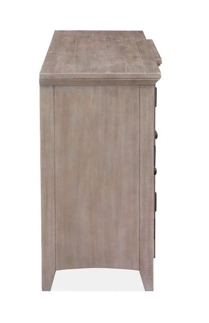 Henry & Mason - Delmere Point 80" Entertainment Console in Dovetail Grey - AFA00685 view 5