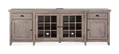 Henry & Mason - Delmere Point 90" Entertainment Console in Dovetail Grey - AFA00689 view 3