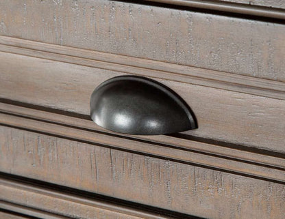 Henry & Mason - Delmere Point 90" Entertainment Console in Dovetail Grey - AFA00689 view 8