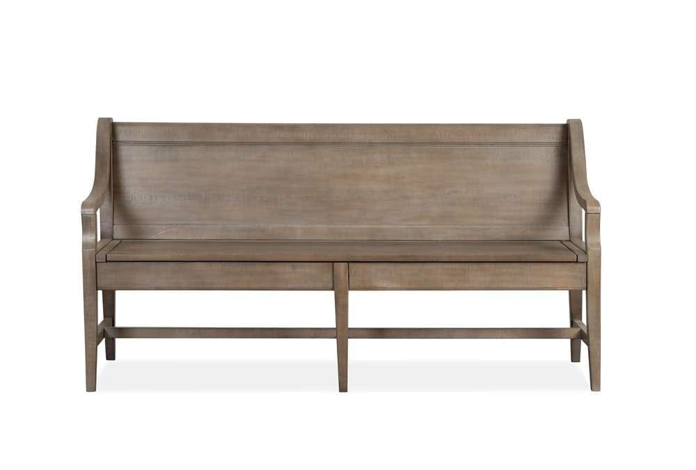 Henry & Mason - Delmere Point Bench w/Back - AFA00466 view 1