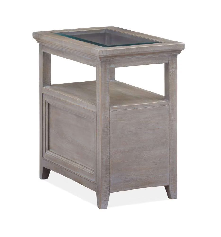 Henry & Mason - Delmere Point Chairside End Table in Dovetail Grey - AFA00693 view 6