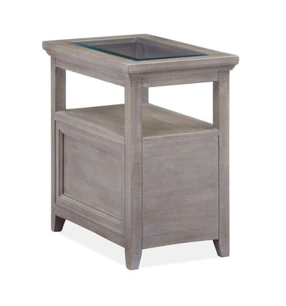 Henry & Mason - Delmere Point Chairside End Table in Dovetail Grey - AFA00693 view 6