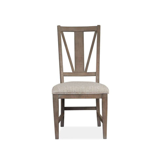 Henry & Mason - Delmere Point Dining Side Chair w/Upholstered Seat (Set of 2) - AFA00472 view 2