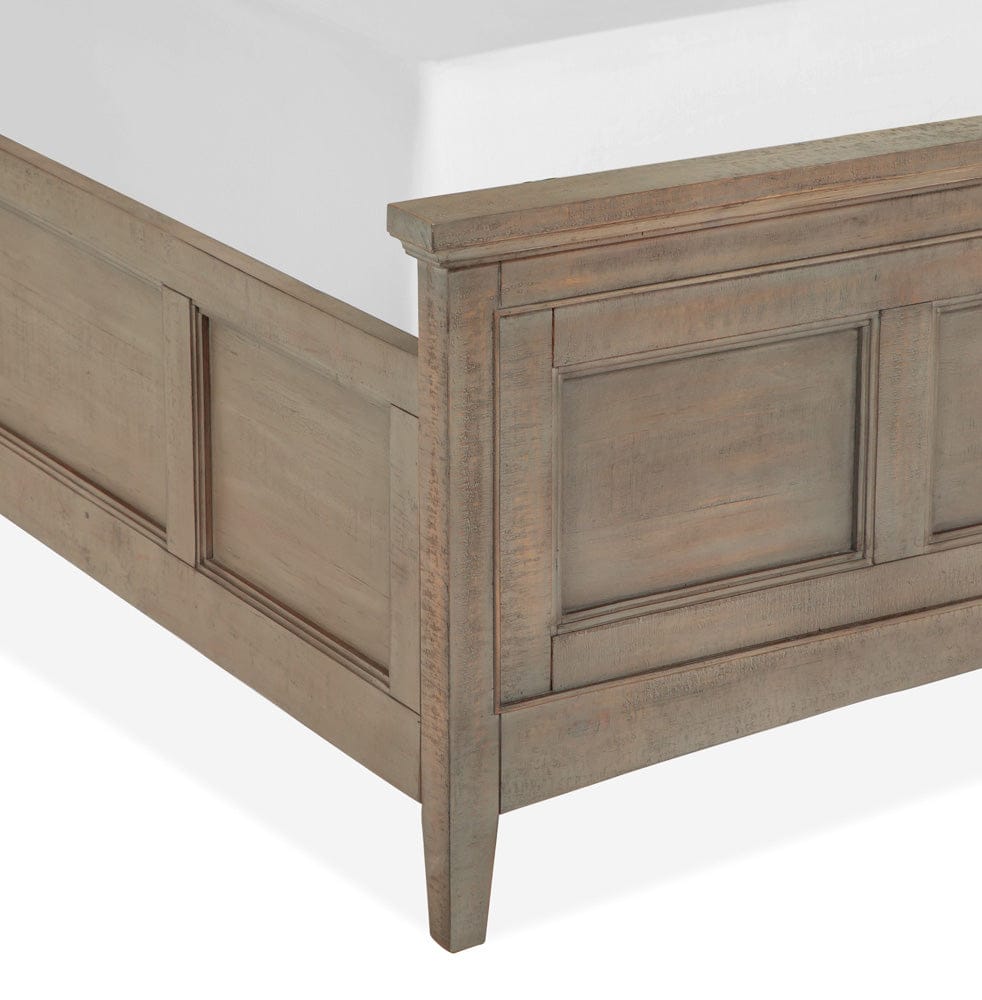 Henry & Mason  -  Delmere Point Dovetail Grey California King Lamp Panel Bed  - AFA01154 view 6