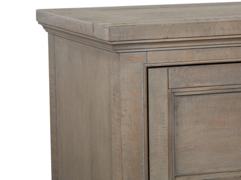 Henry & Mason  -  Delmere Point Dovetail Grey Small Drawer Nightstand  - AFA01157 view 7