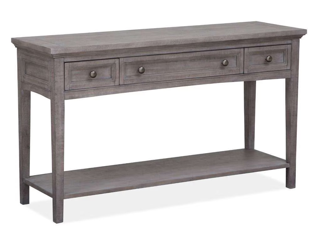 Henry & Mason - Delmere Point Rectangular Sofa Table in Dovetail Grey - AFA00711 view 1