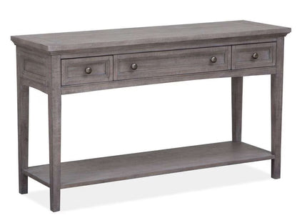 Henry & Mason - Delmere Point Rectangular Sofa Table in Dovetail Grey - AFA00711 view 1