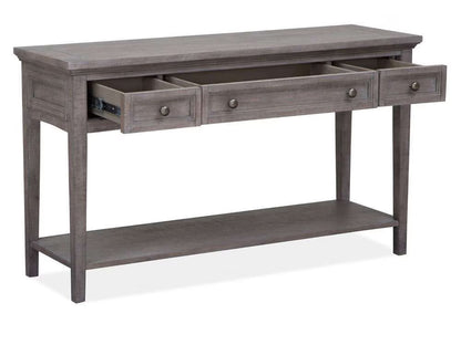 Henry & Mason - Delmere Point Rectangular Sofa Table in Dovetail Grey - AFA00711 view 2