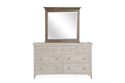 Henry & Mason - Delmere Point Wood Landscape Mirror - AFA00484 view 1
