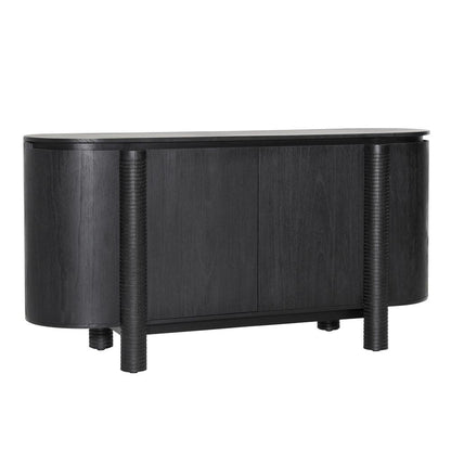 Henry & Mason - Dignato 63in Black Mindi Wood Sideboard - DV7125 veiw 1