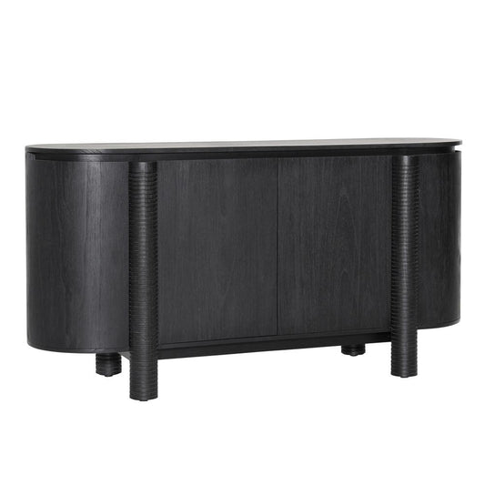 Henry & Mason - Dignato 63in Black Mindi Wood Sideboard - DV7125 veiw 1