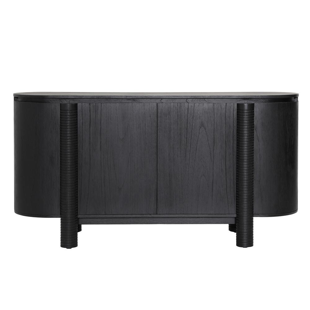 Henry & Mason - Dignato 63in Black Mindi Wood Sideboard - DV7125 veiw 2