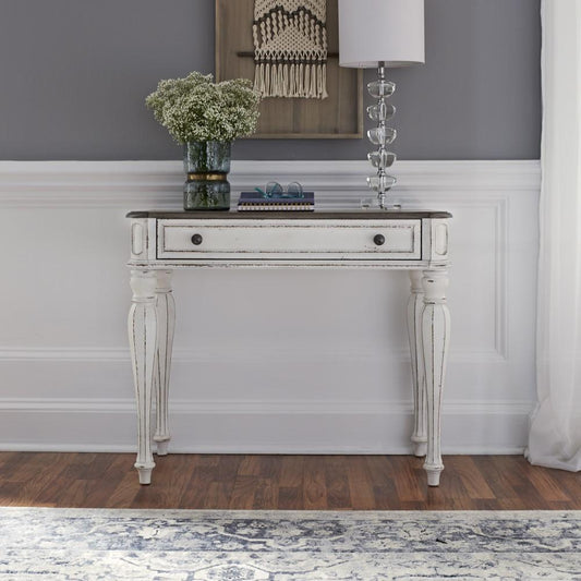 Henry & Mason - Dogwood Estate Accent Desk in Antique White & Weathered Bark - AFA01942 view 1