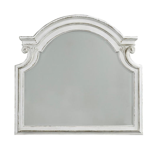 Henry & Mason - Dogwood Estate Mirror in Antique White & Weathered Bark - AFA01971 view 1