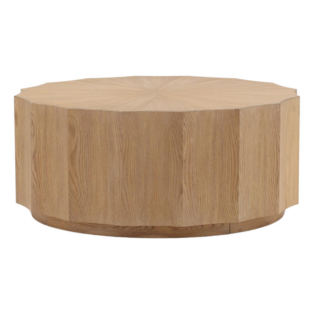 Henry & Mason - Domi Rubberwood Coffee Table with Natural Oak Veneer - DV7223 veiw 1
