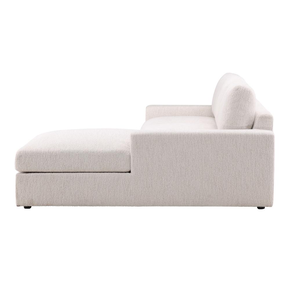 Henry & Mason - Donovan RSF Chaise Sectional in Cream Chenille - DV7475 veiw 2