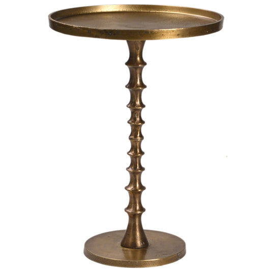 Henry & Mason - Douglas Aluminum Side Table in Antique Brass - DV7788 veiw 1