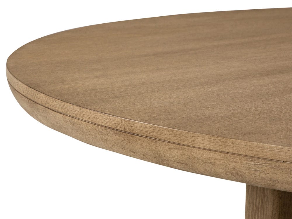 Henry & Mason  -  Drayton Swiss Coffee 60" Round Dining Table  - AFA01301 view 4