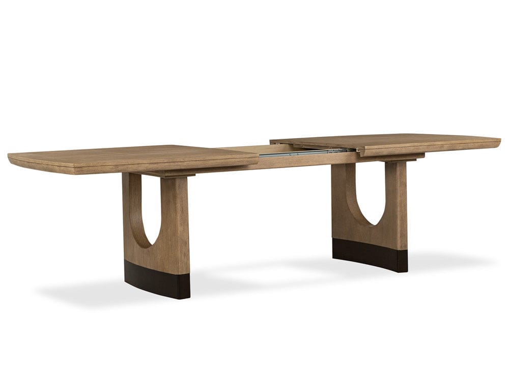 Henry & Mason  -  Drayton Swiss Coffee Extendable Trestle Dining Table  - AFA01303 view 5