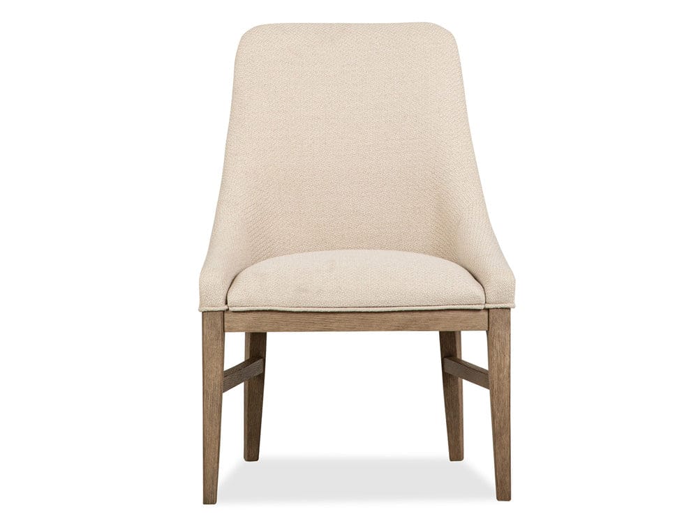 Henry & Mason  -  Drayton Swiss Coffee Upholstered Arm Chair (Set of 2)  - AFA01305 view 2