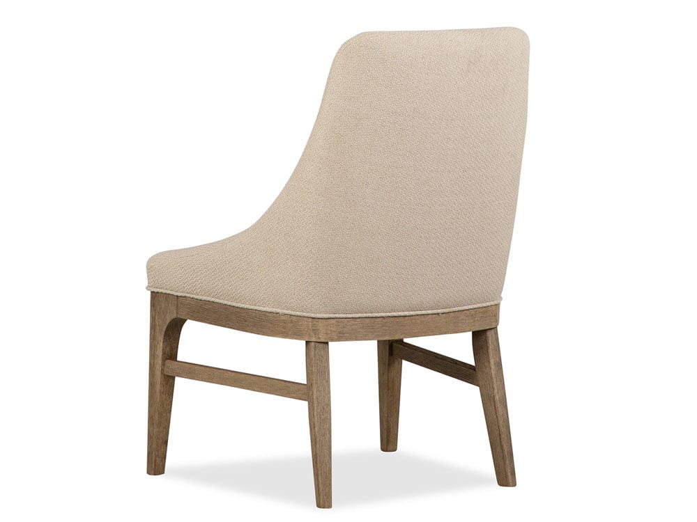 Henry & Mason  -  Drayton Swiss Coffee Upholstered Arm Chair (Set of 2)  - AFA01305 view 4