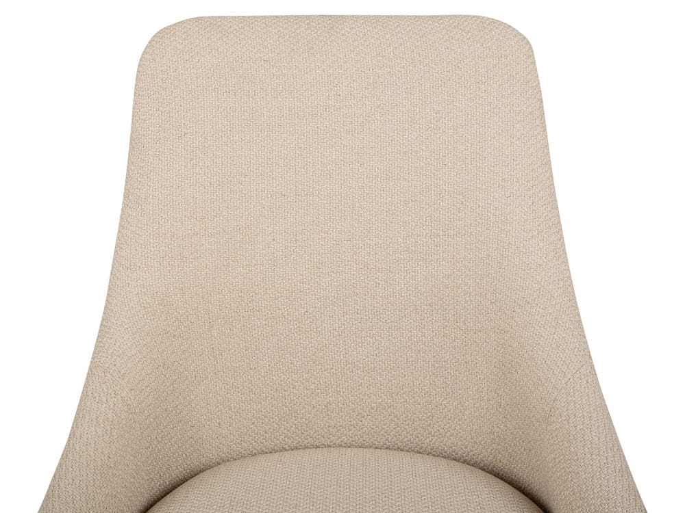 Henry & Mason  -  Drayton Swiss Coffee Upholstered Arm Chair (Set of 2)  - AFA01305 view 9