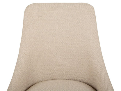 Henry & Mason  -  Drayton Swiss Coffee Upholstered Arm Chair (Set of 2)  - AFA01305 view 9