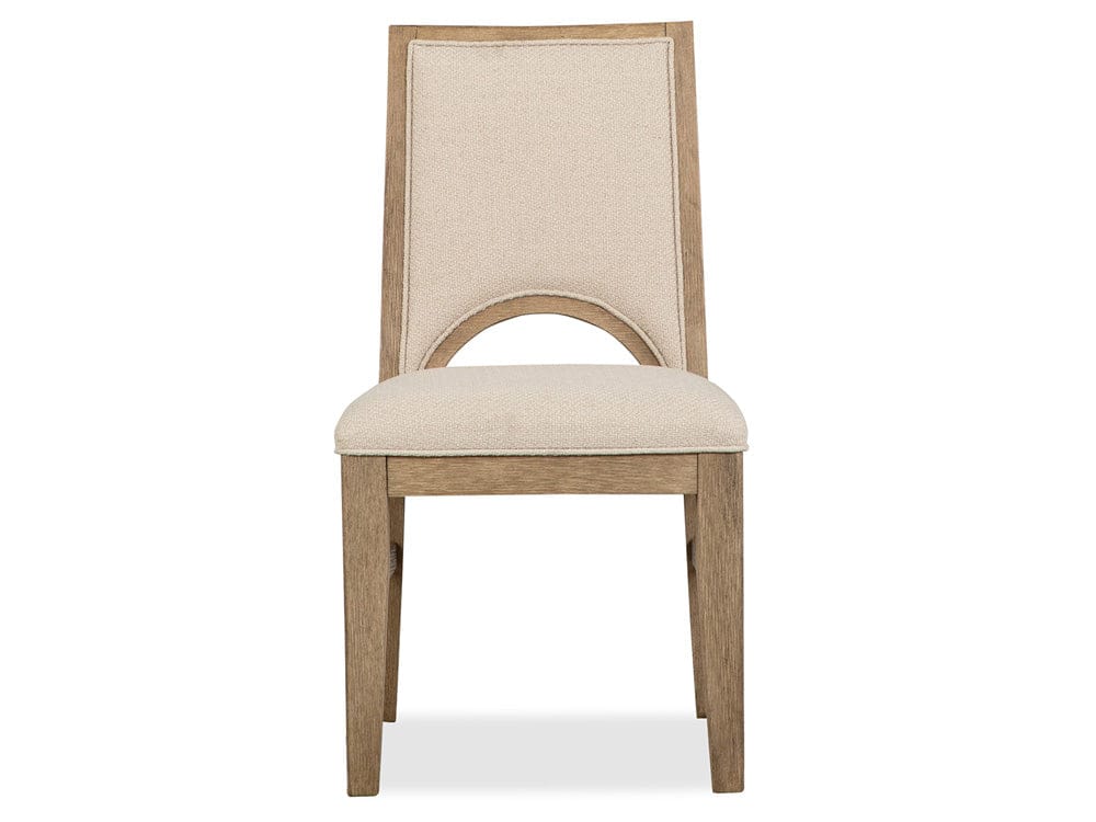 Henry & Mason  -  Drayton Swiss Coffee Upholstered Side Chair (Set of 2)  - AFA01307 view 2
