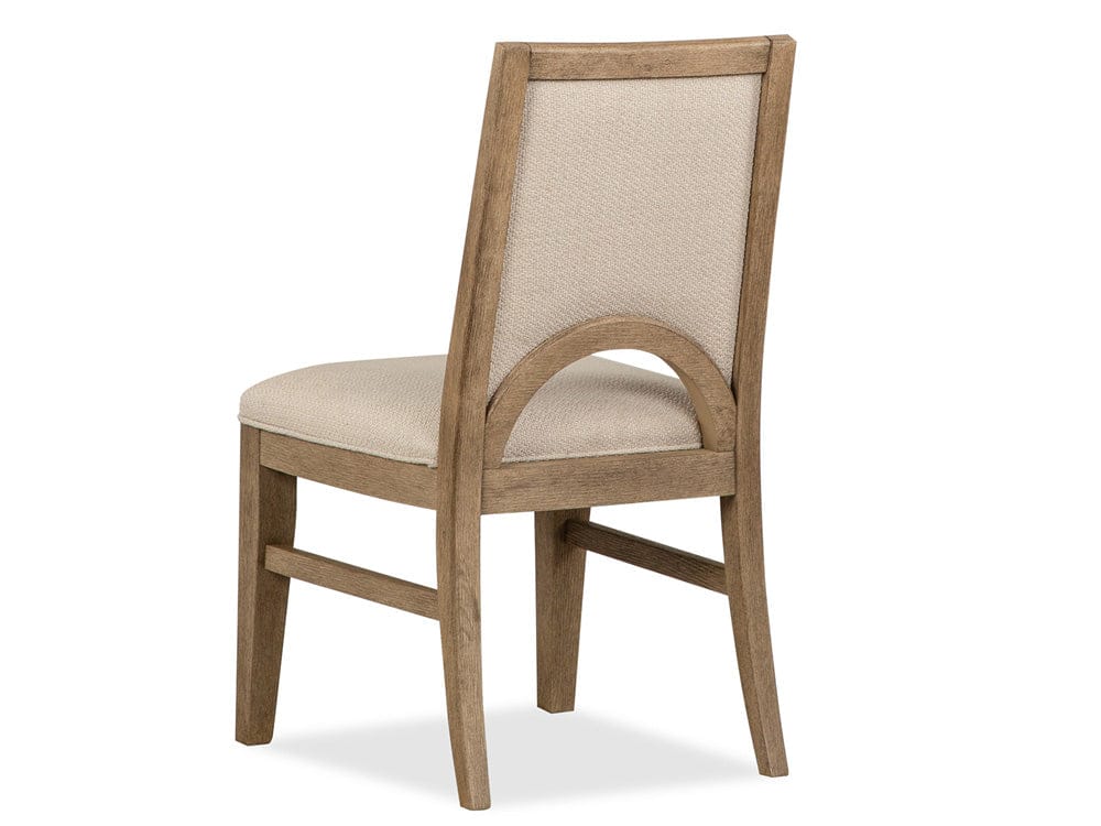 Henry & Mason  -  Drayton Swiss Coffee Upholstered Side Chair (Set of 2)  - AFA01307 view 6