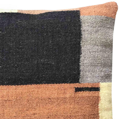 Henry & Mason - Drew 20in Handwoven Multicolor Wool Throw Pillow - DV7501 veiw 2