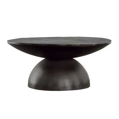 Henry & Mason - Ebony Mango Wood and Iron Coffee Table in Black Sandblasted Finish - DV7908 veiw 1