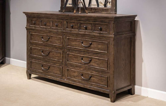 Henry & Mason - Eden Dale 8 Drawer Dresser in Saddle Brown - AFA02219 view 1