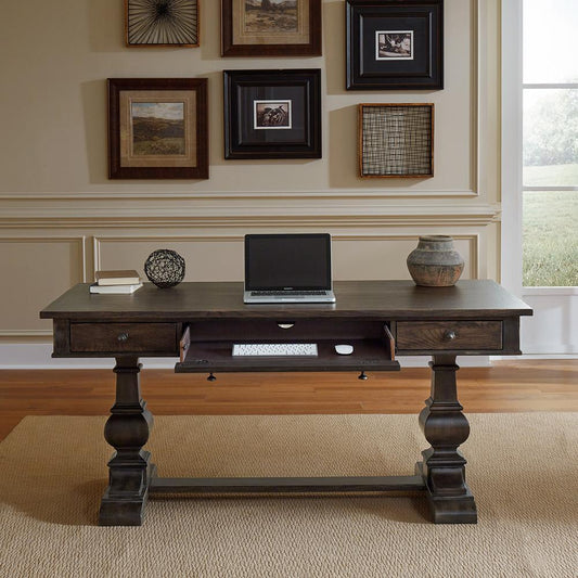 Henry & Mason - Eden Dale Writing Desk in Saddle Brown - AFA02286 view 1