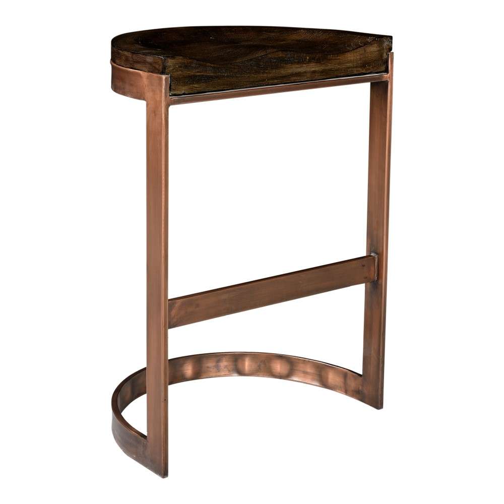 Henry & Mason - Edge Counter Stool in Brown - EDG-849-BRO-STL veiw 2