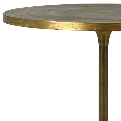 Henry & Mason - Edgewood Cast Aluminum Bistro Table in Antique Brass - DV7786 veiw 2