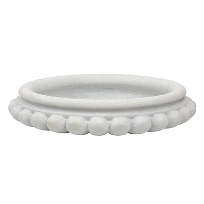 Henry & Mason - Elise Marble Bowl in White - DV7018 veiw 1