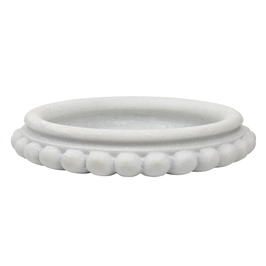 Henry & Mason - Elise Marble Bowl in White - DV7018 veiw 1
