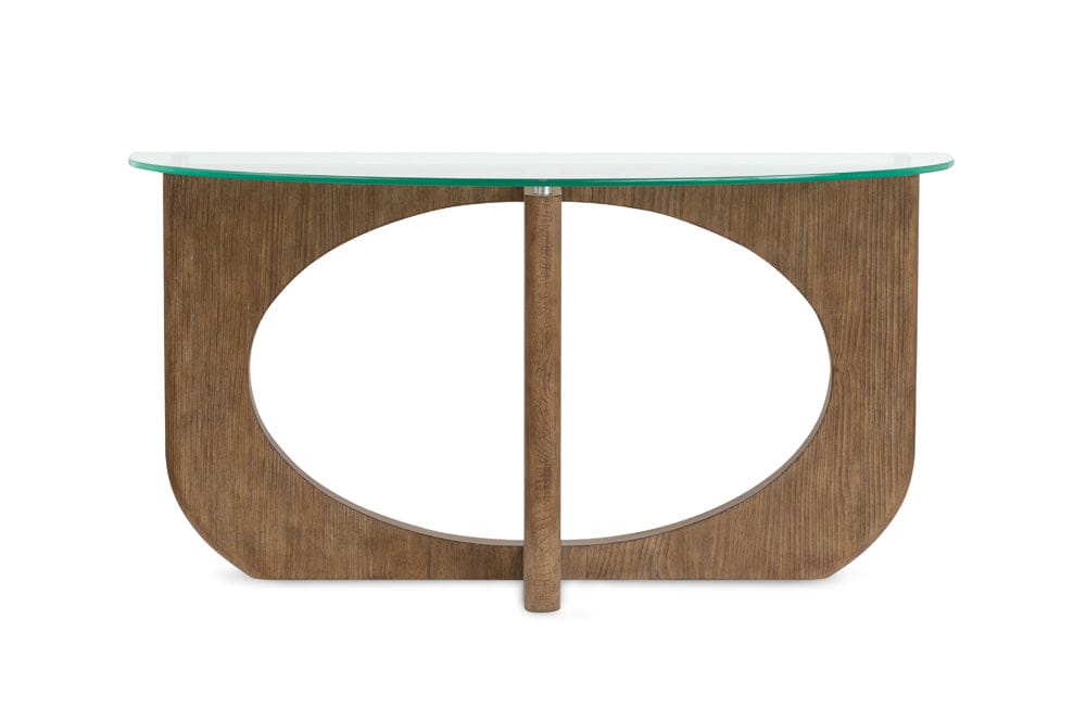 Henry & Mason  -  Ellara Almond Demilune Sofa Table  - AFA01043 view 4