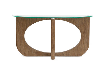 Henry & Mason  -  Ellara Almond Demilune Sofa Table  - AFA01043 view 4