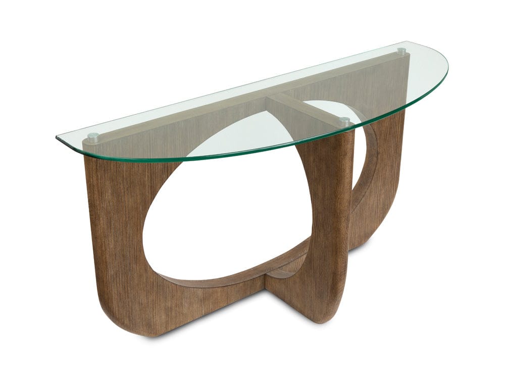 Henry & Mason  -  Ellara Almond Demilune Sofa Table  - AFA01043 view 6