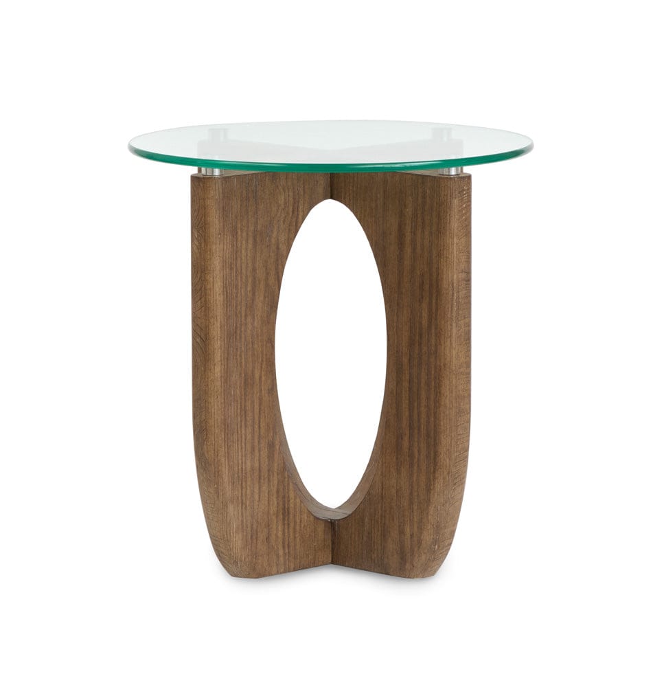 Henry & Mason  -  Ellara Almond Round End Table  - AFA01045 view 3