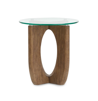Henry & Mason  -  Ellara Almond Round End Table  - AFA01045 view 3