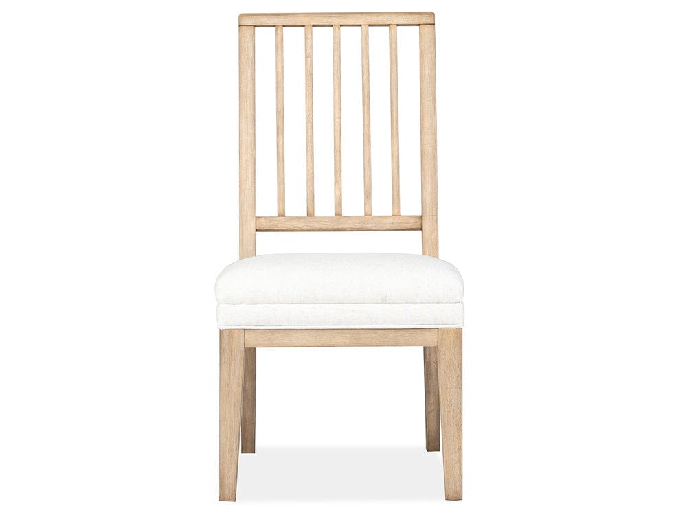 Henry & Mason  -  Ellingford Honey Maple Upholstered Side Chair (Set of 2)  - AFA00913 view 2
