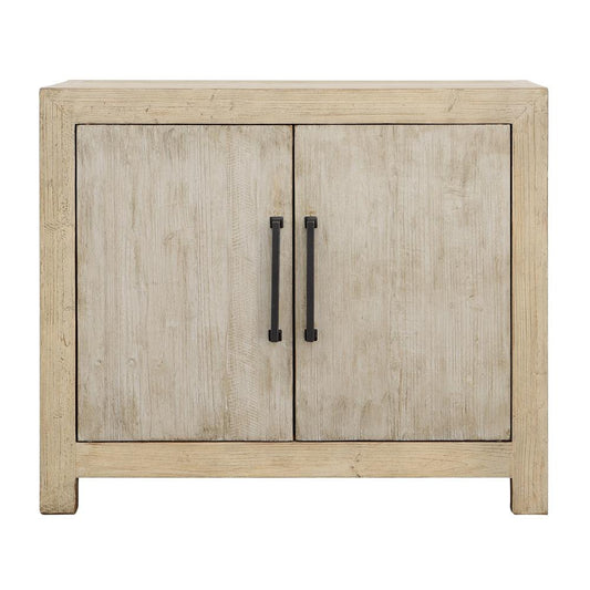 Henry & Mason - Elliot Reclaimed Pine Wood 2 Door Sideboard in a Light Warm Wash Finish - DV7452 veiw 2