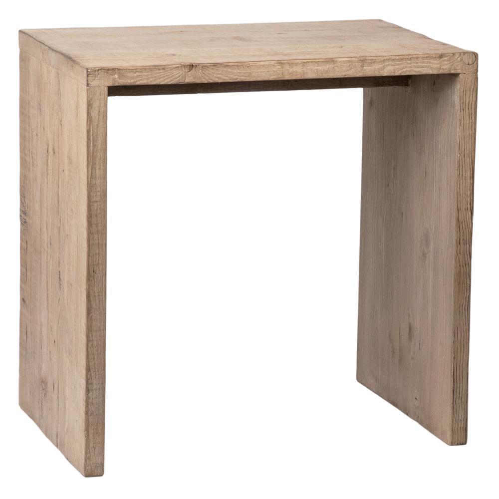 Henry & Mason - Elliot Reclaimed Pine Wood 2pc. Nesting Tables in a Light Warm Wash Finish - DV7862 veiw 2