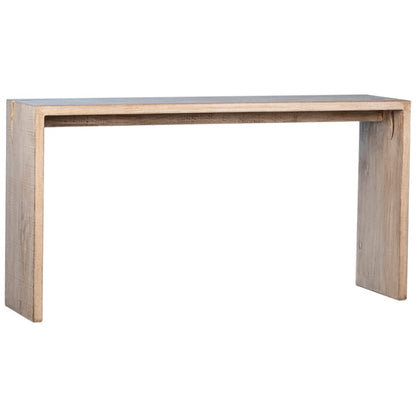 Henry & Mason - Elliot Reclaimed Pine Wood Console Table in a Light Warm Wash Finish - DV7872 veiw 1