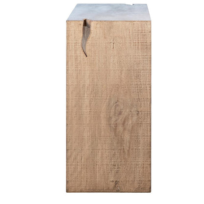 Henry & Mason - Elliot Reclaimed Pine Wood Console Table in a Light Warm Wash Finish - DV7872 veiw 3