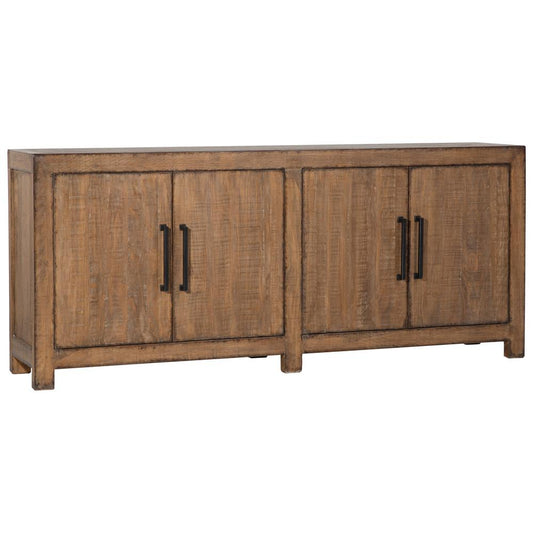 Henry & Mason - Elliot Reclaimed Pine Wood Sideboard in a Medium Brown Finish - DV7871 veiw 1