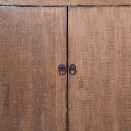 Henry & Mason - Elliot Reclaimed Pine Wood Sideboard in a Medium Brown Finish - DV7871 veiw 5