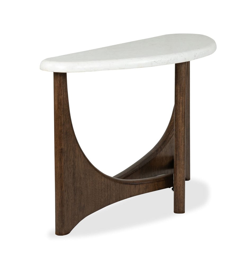 Henry & Mason  -  Eloria Turkish Coffee Demilune Sofa Table  - AFA00763 view 2
